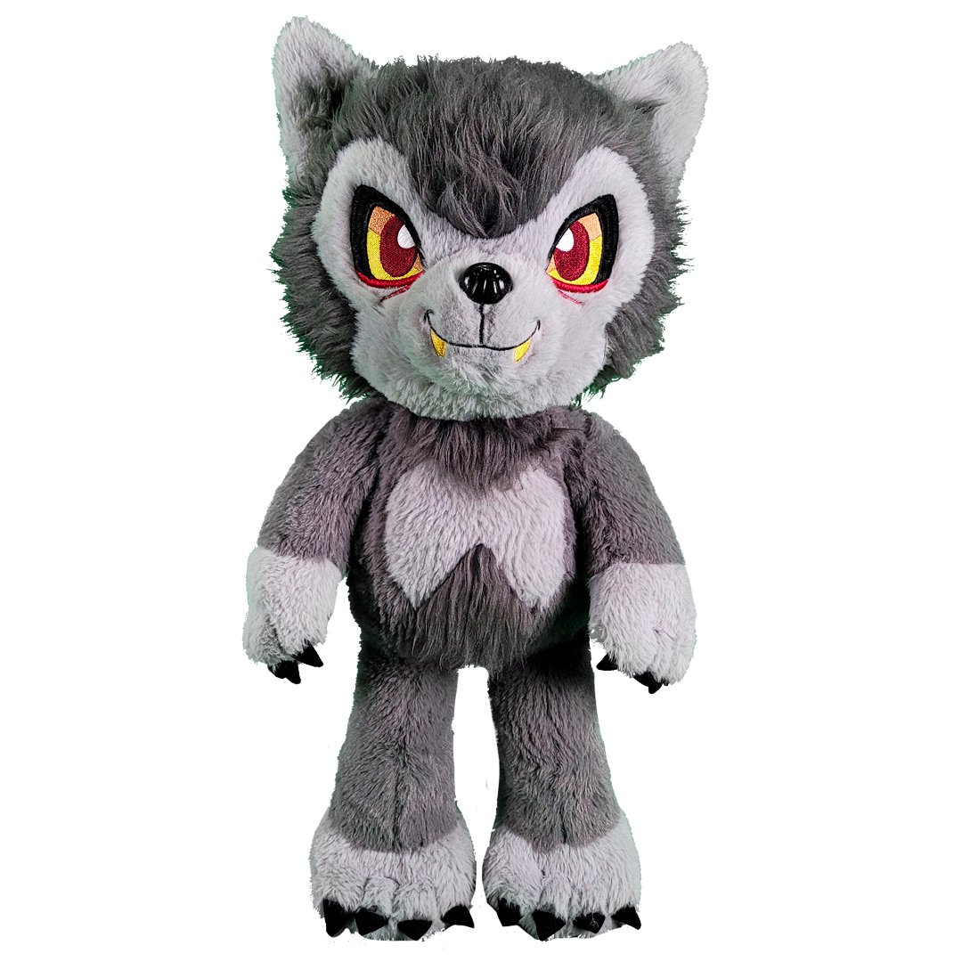 Werewolf (Yellow Eyes) Cryptid Crush Plush – Tiny Teeth